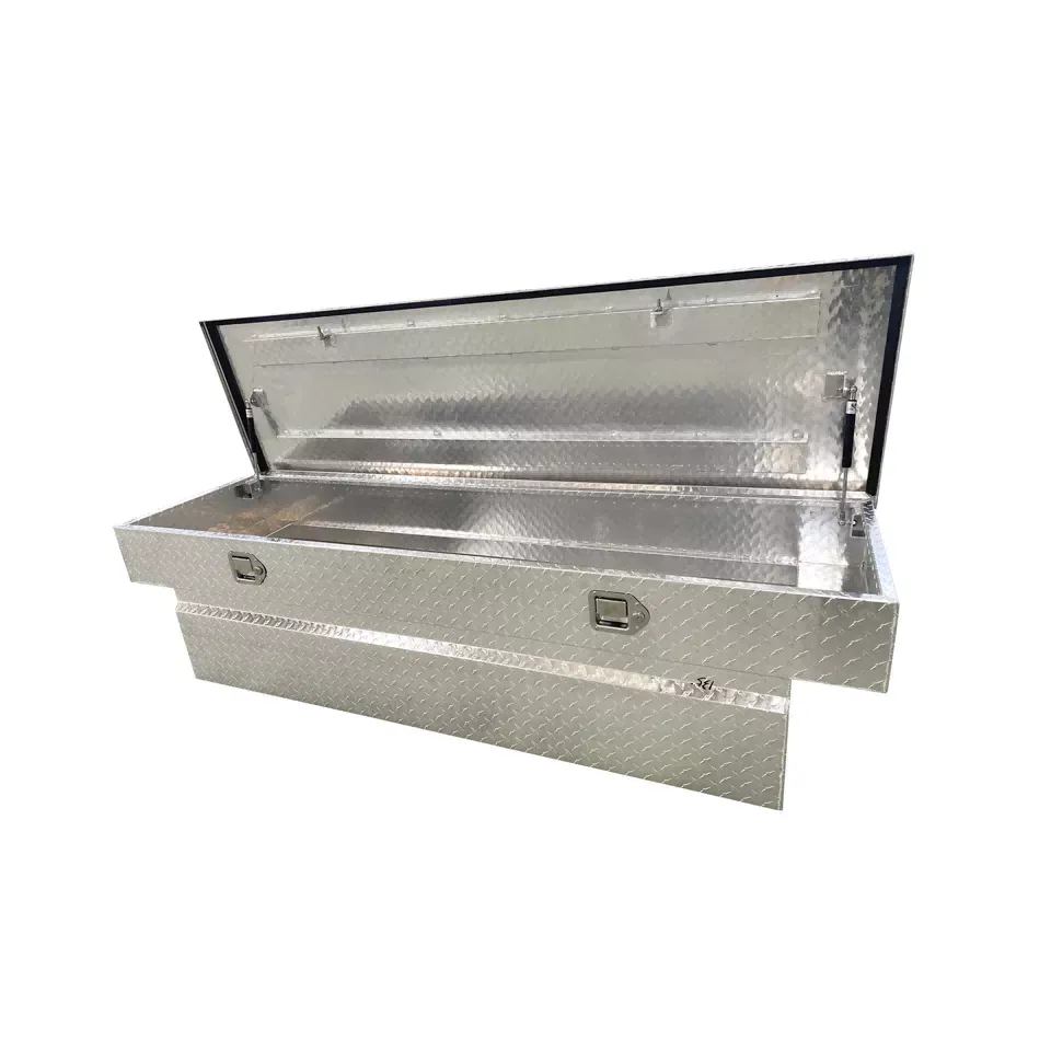 Top-opening Truck Toolboxes with Nature Diamond Sluminium