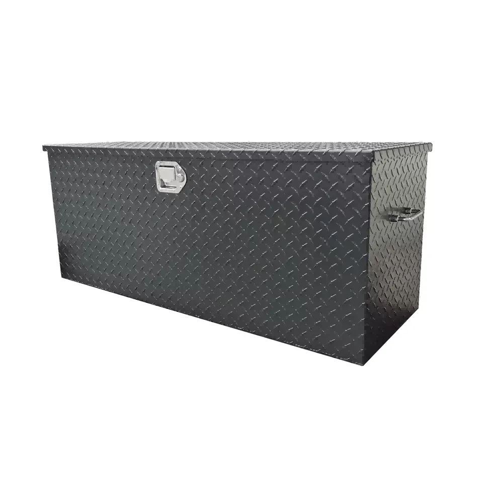 Top-opening Truck Toolboxes with Black Power Spraying