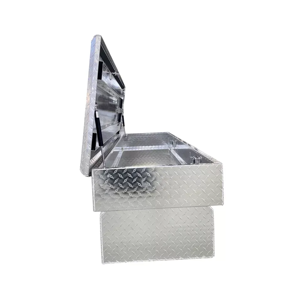 Top-opening Truck Toolboxes with Nature Diamond Sluminium