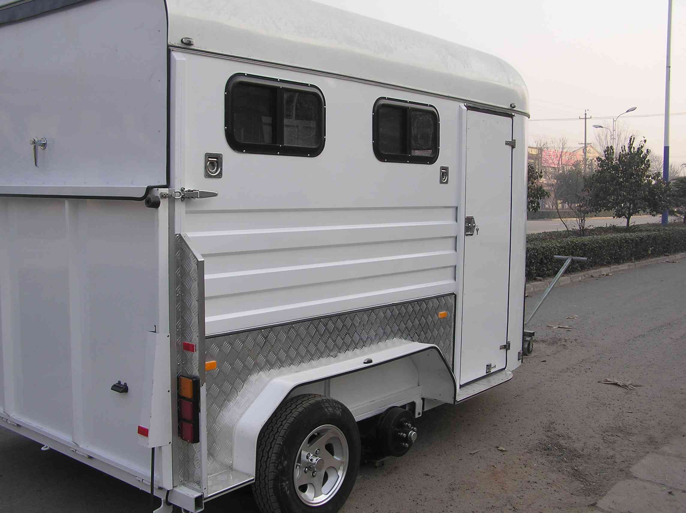 Angle Load Horse Float for 2 Horses