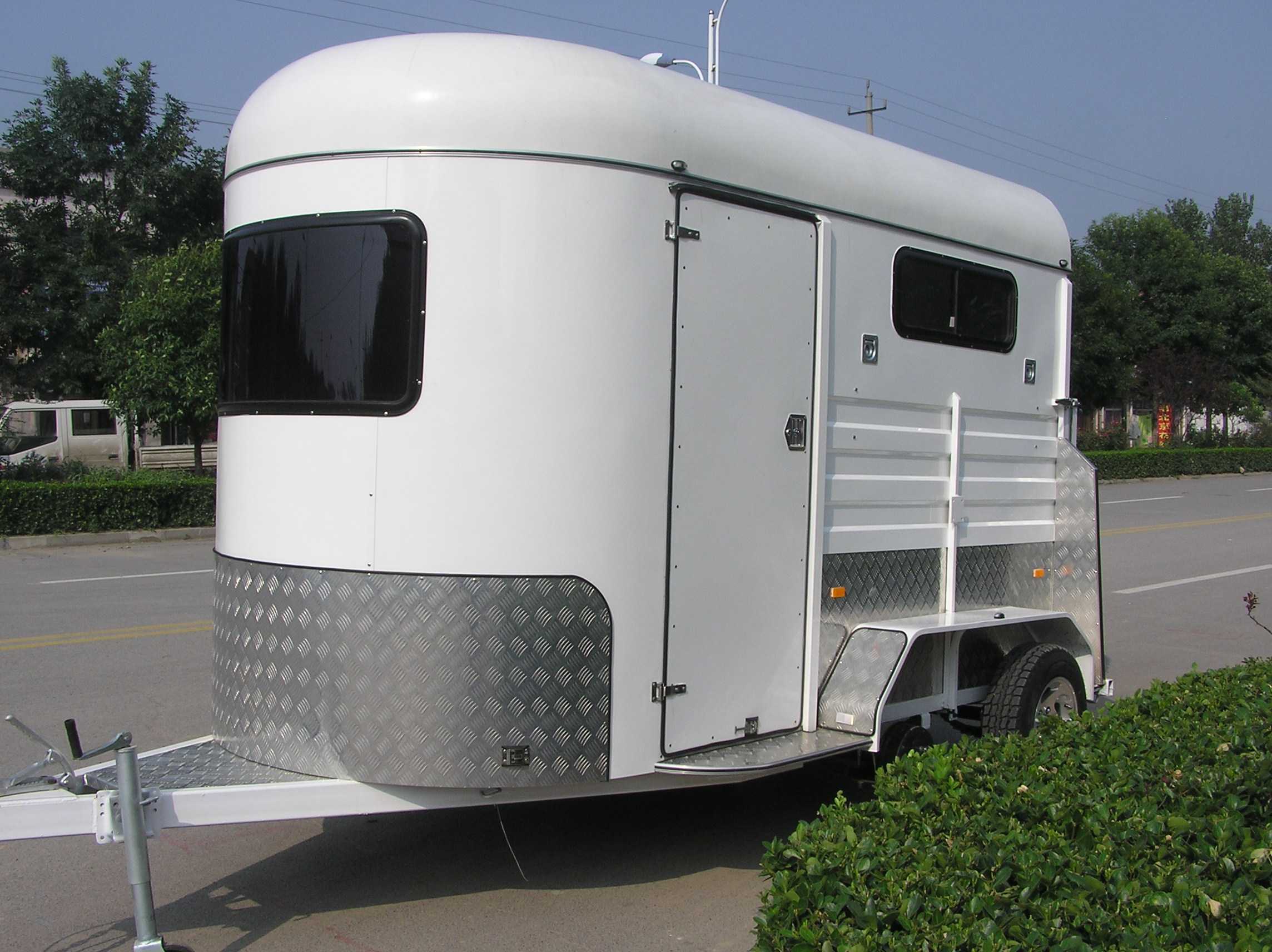 Deluxe Type Horse Float for 2 Horses