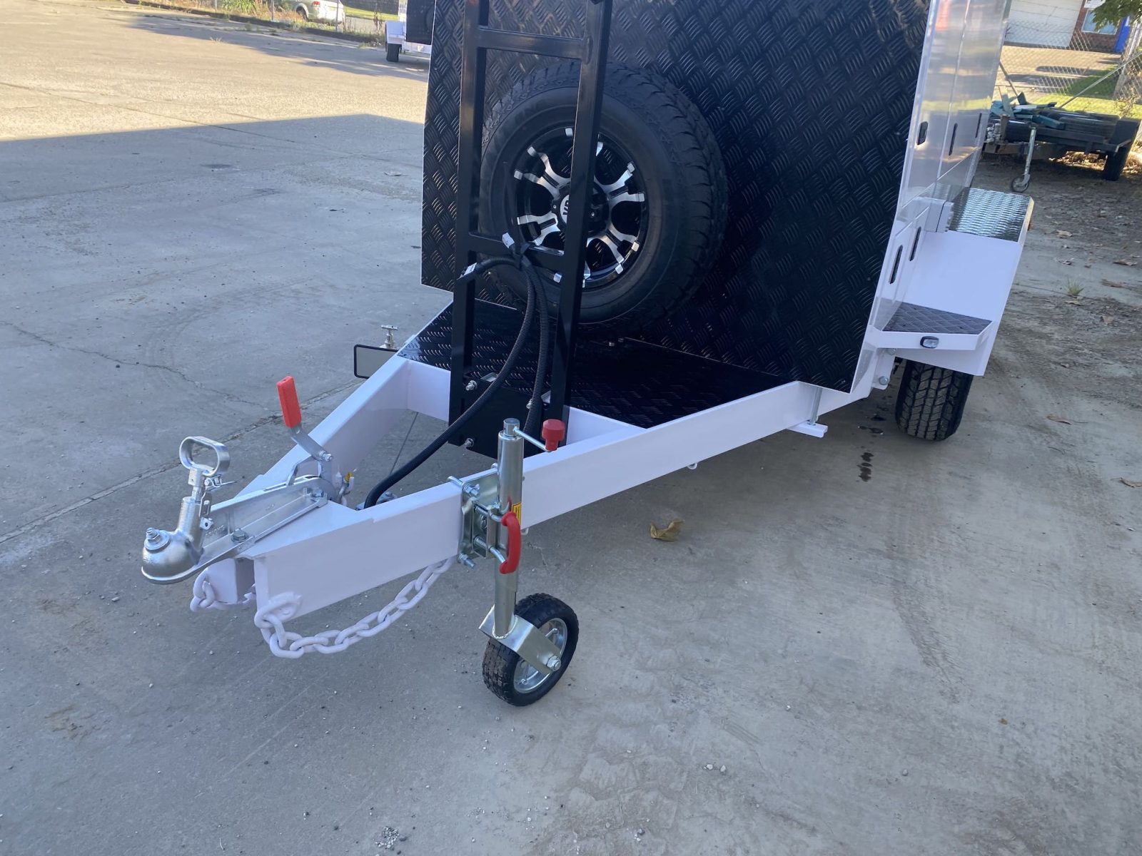 Double Axles Big Size Tradesman Trailer