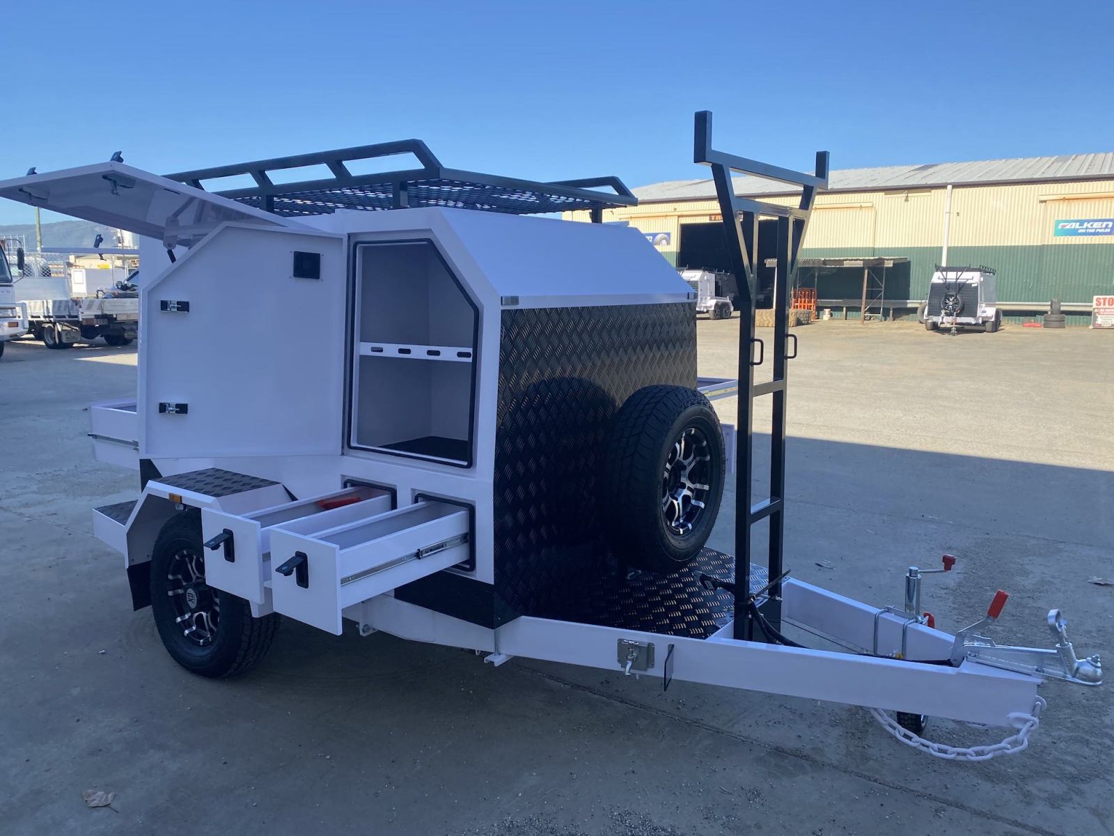 Single Axle Large Tradesman Trailer