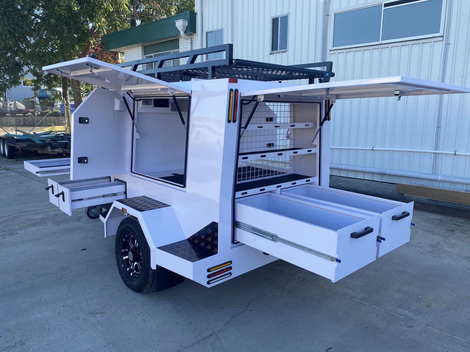 Single Axle Large Tradesman Trailer