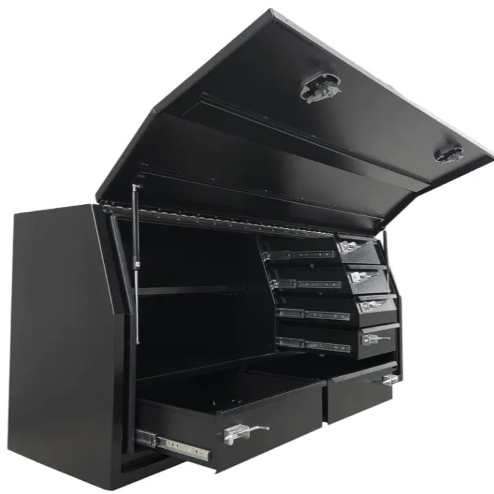 Flat Plate Aluminum Side Opening Toolbox