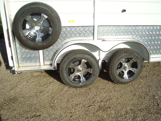 Lengthened Angle Load Horse Float For 2 Horses