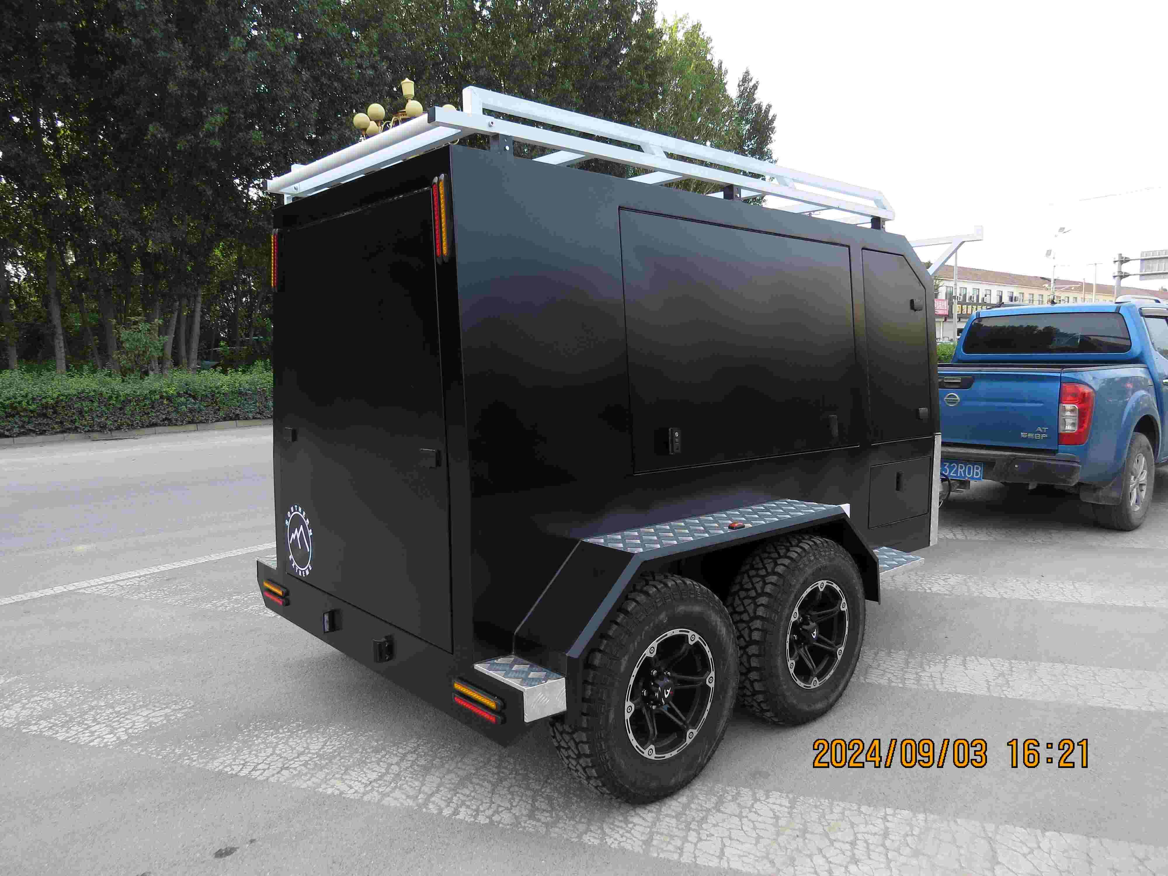 Dual Axles Big Size Tradesman Trailer