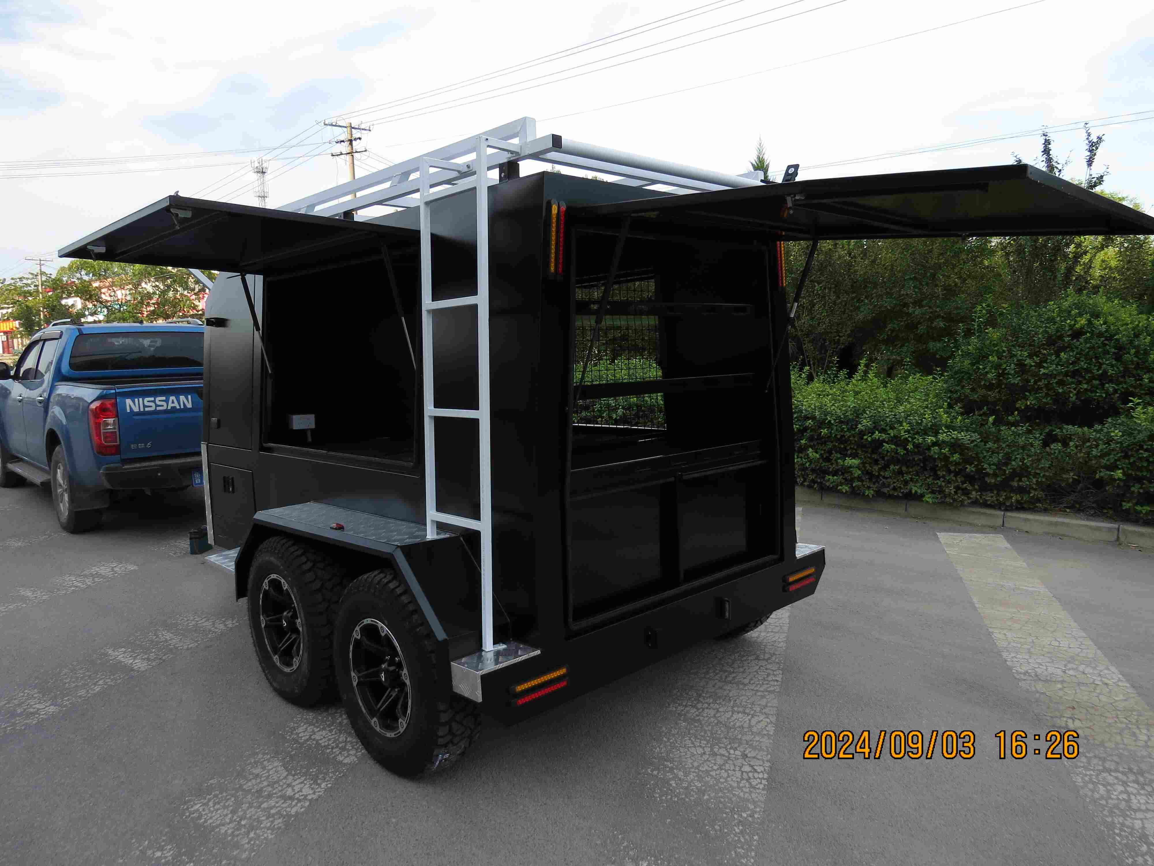 Dual Axles Big Size Tradesman Trailer
