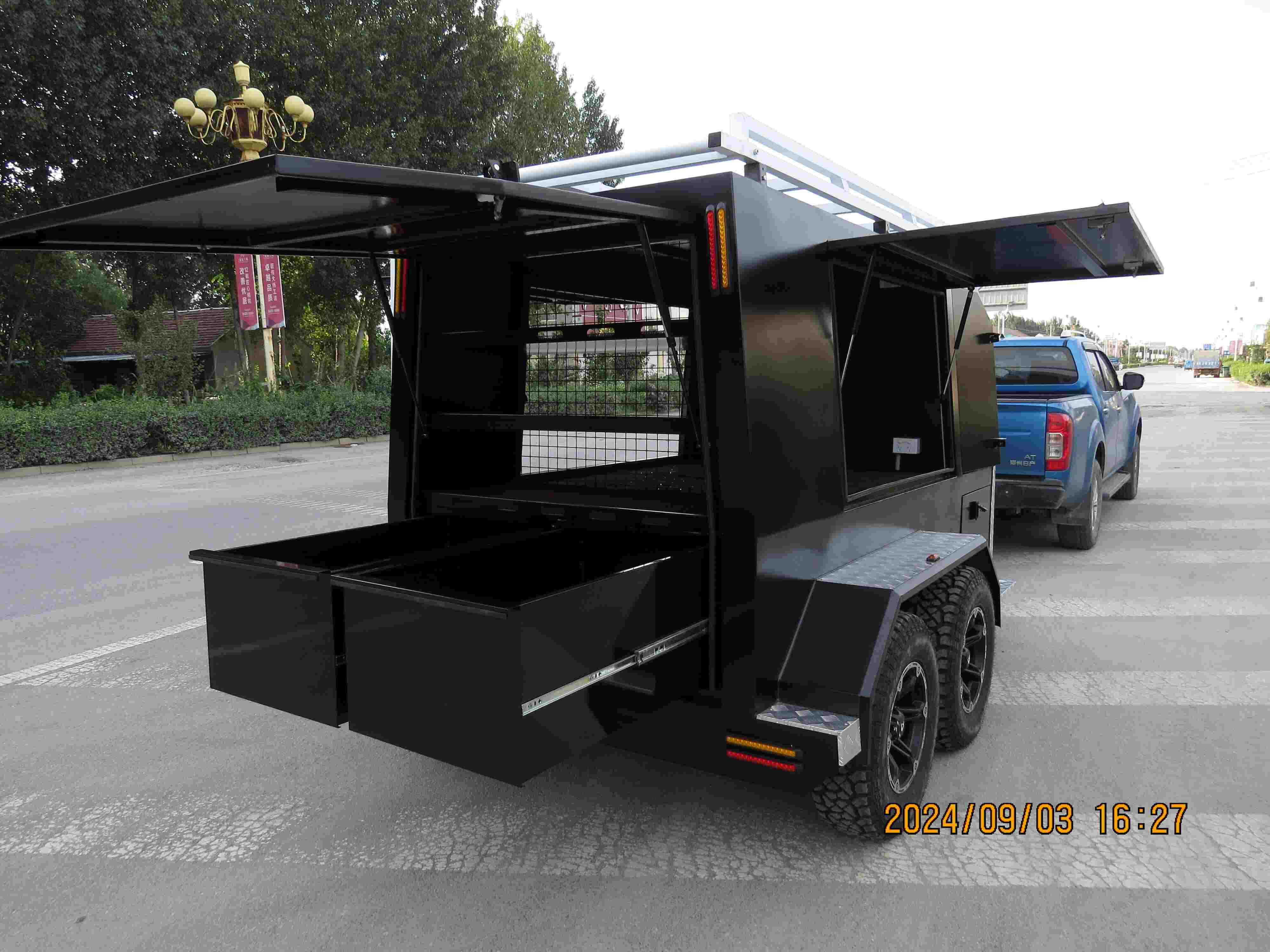 Dual Axles Big Size Tradesman Trailer