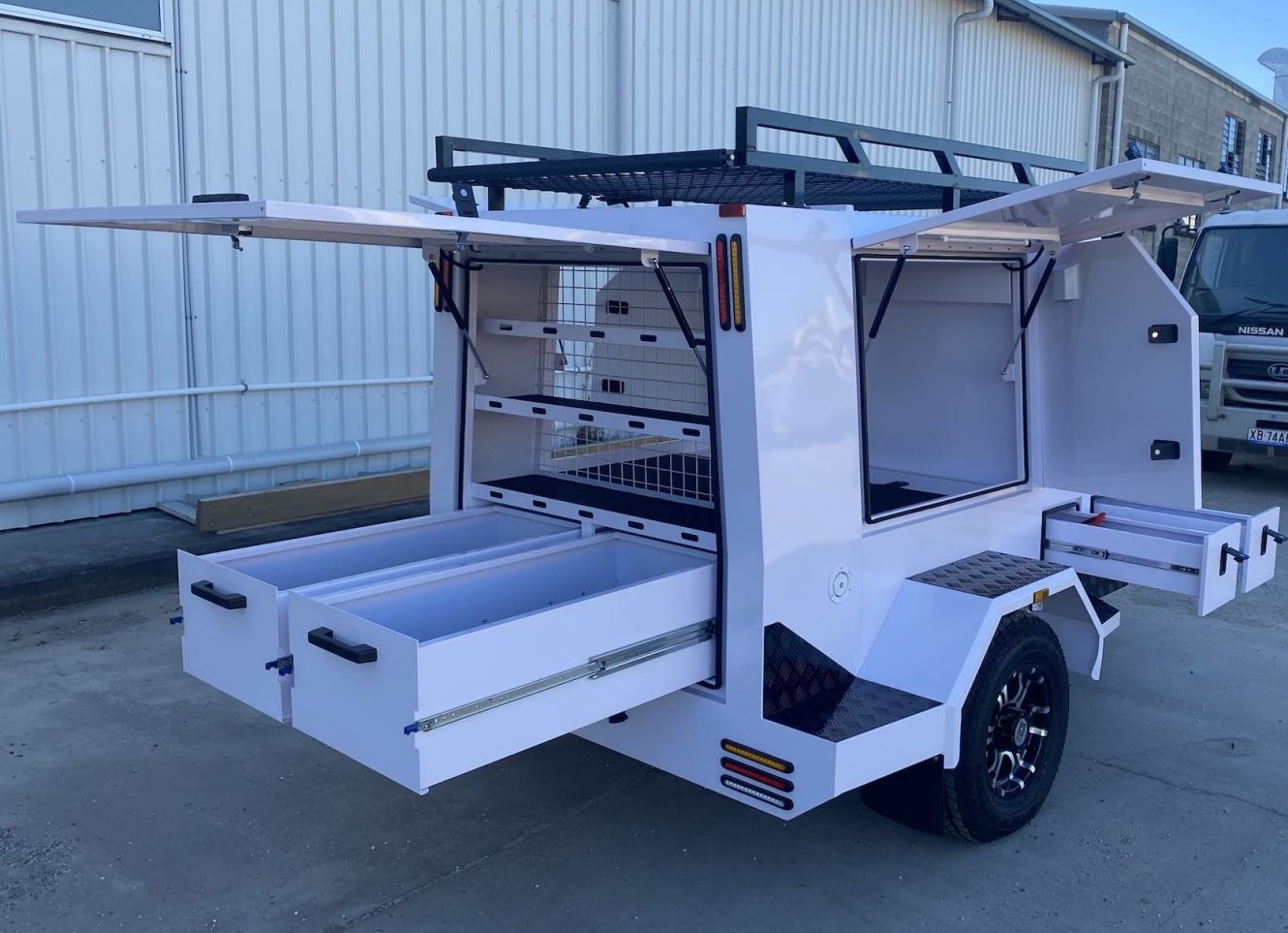 Single Axle Large Tradie Trailer