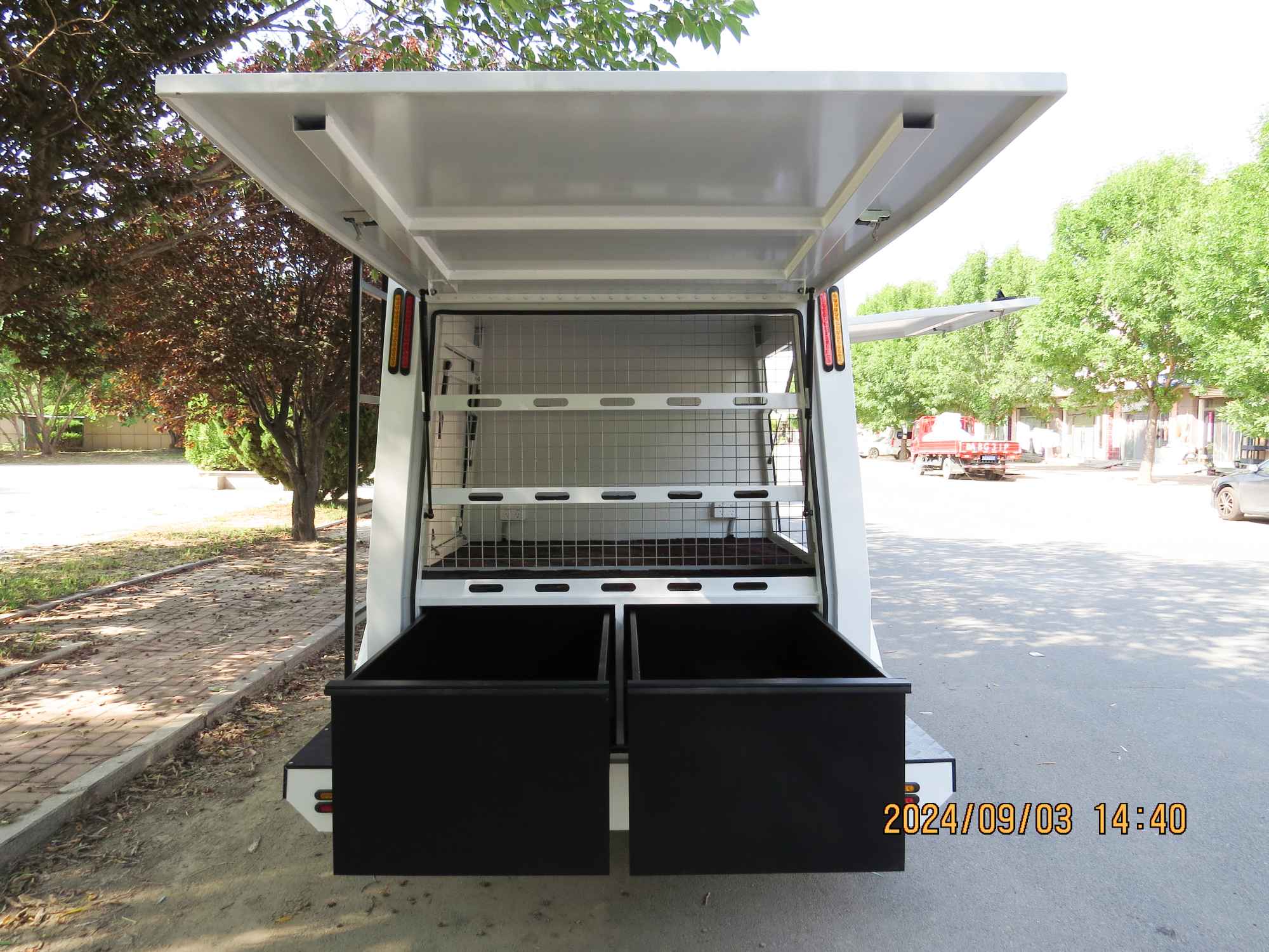 Single Axle Large Trade Trailer