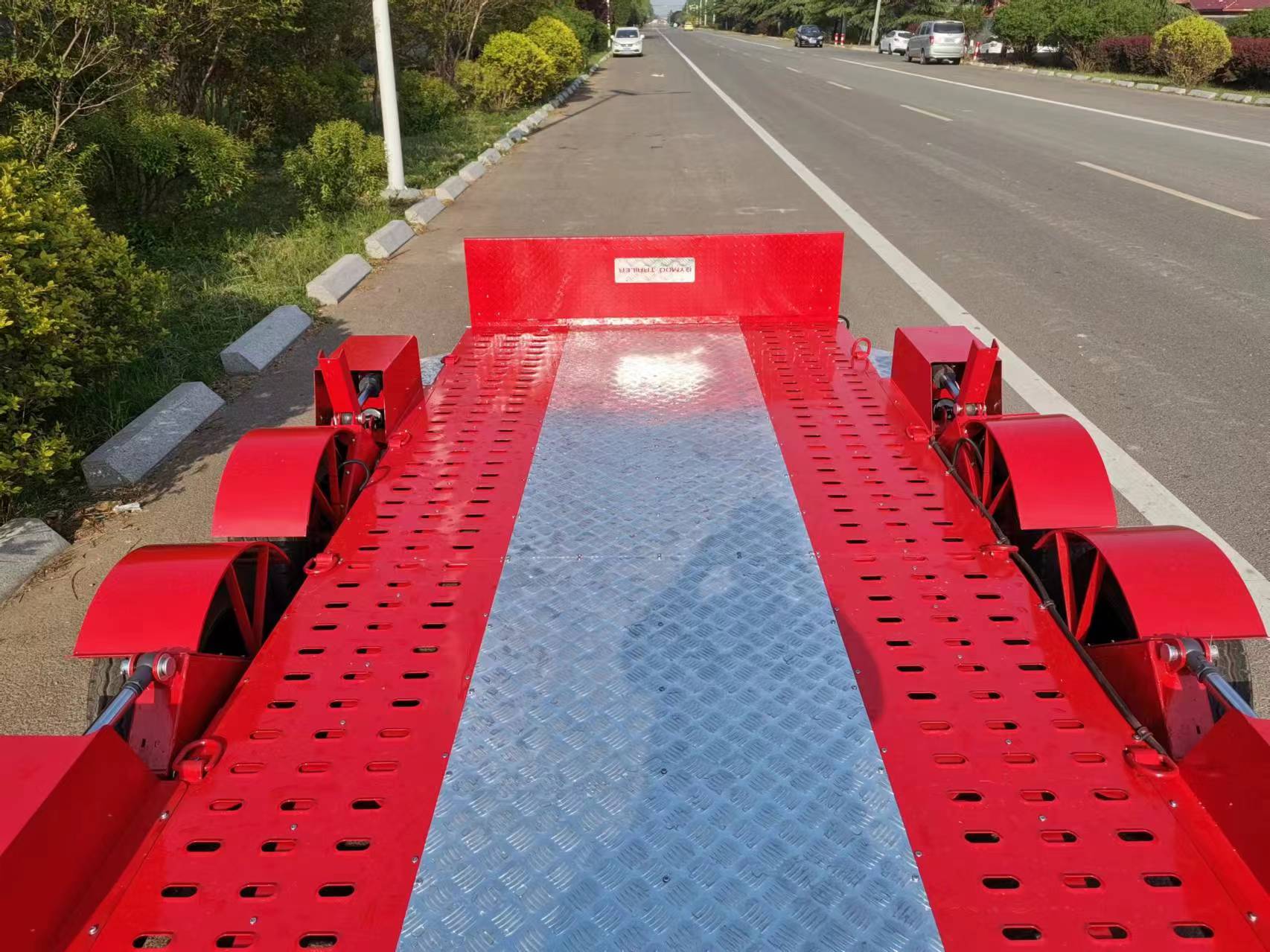 Drop-deck Flatbed Trailer
