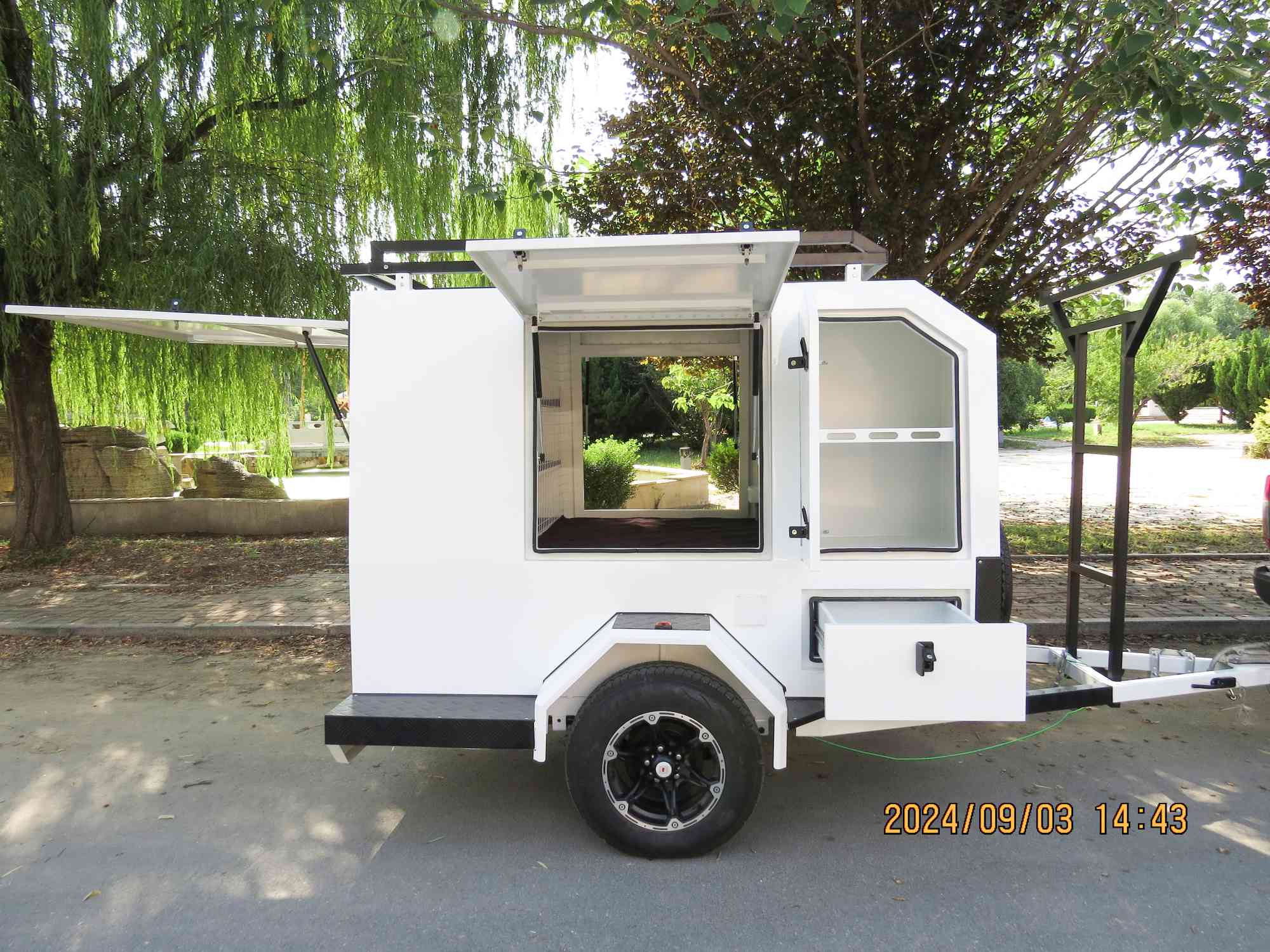 Single Axle  Service  tradesman Trailer
