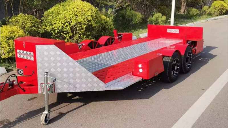 Drop-deck Flatbed Trailer