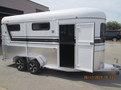 Angle Load Horse Float for 2 Horses  