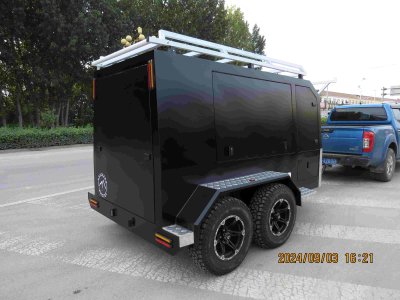 Dual Axles Big Size Tradesman Trailer