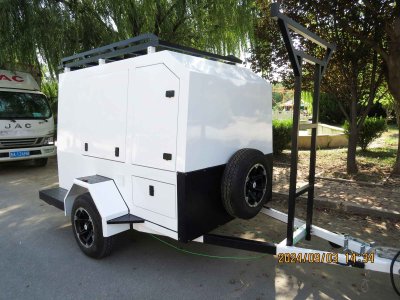 Single Axle  Service  tradesman Trailer