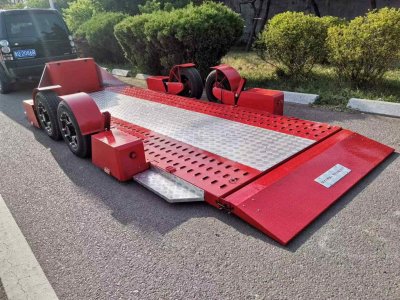 Hydraulic Height Adjustable Drop Deck Trailer