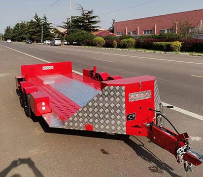 Hydraulic Height Adjustable Drop Deck Trailer 