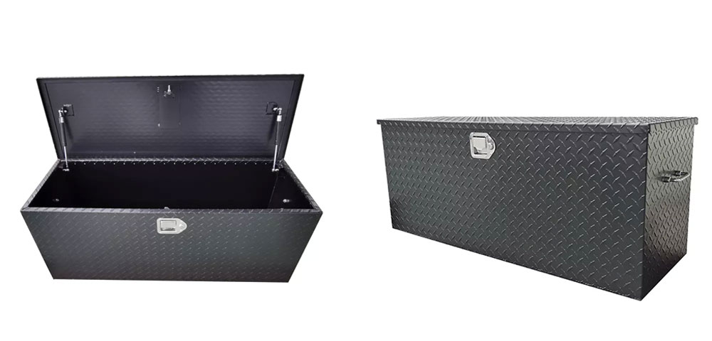 Top-opening Truck Toolboxes with Black Power Spraying