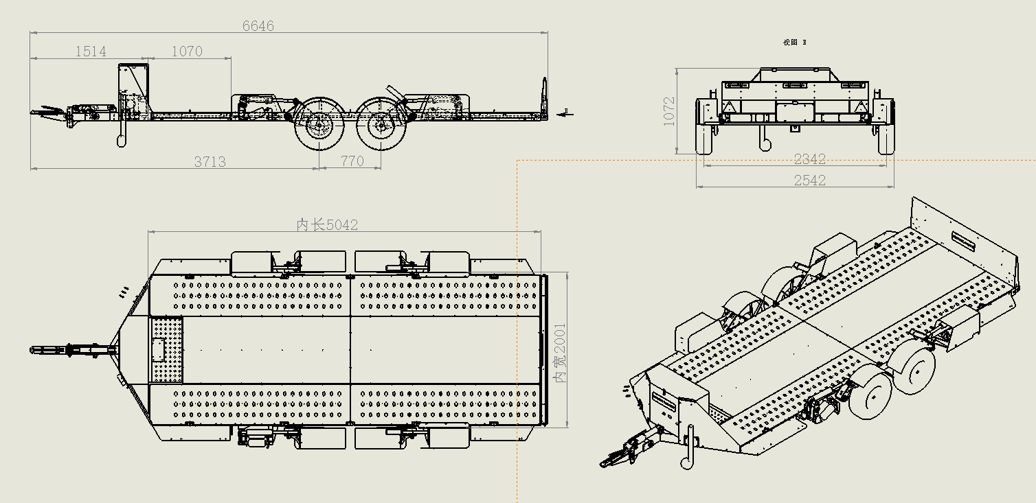 Drop Deck Trailer  Drop Deck Trailer